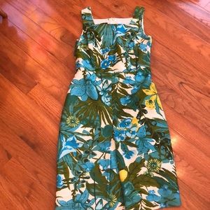 Talbots Tiki Floral Dress.